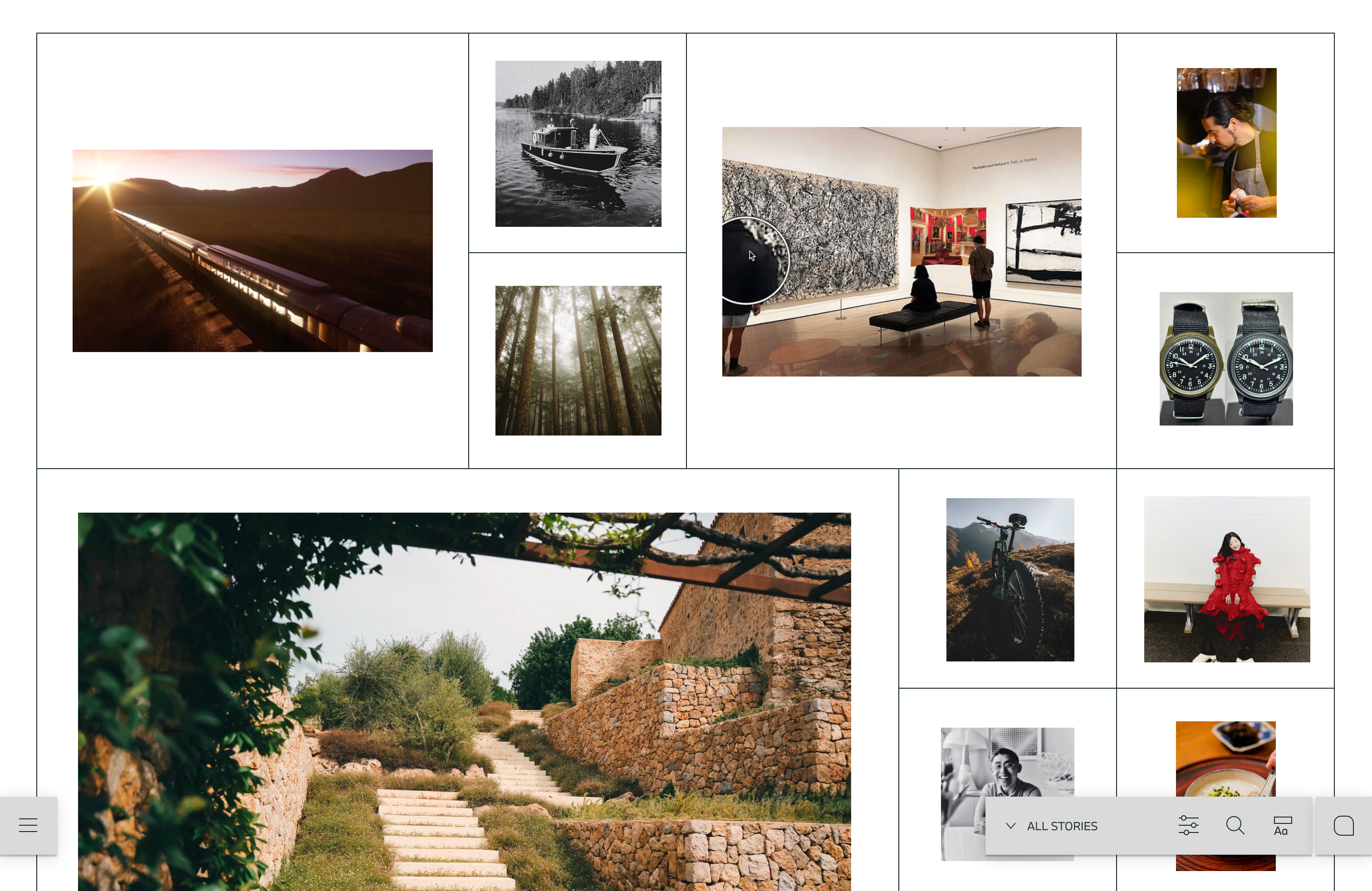 Key decisions mapped into modules and entry points for the platform